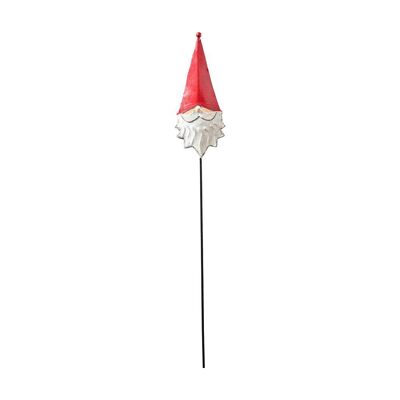 Santa Claus pick red / white 9 x 2 x 21 - Christmas decoration
