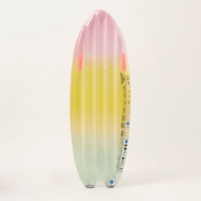 Tabla de surf Ride With Me Flotador Rainbow Ombre