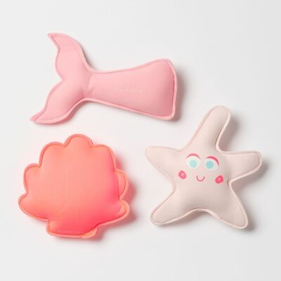 Melody the Mermaid Dive Buddies Neon Fraise Lot de 3