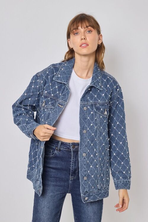 Veste en jeans oversize-FM522