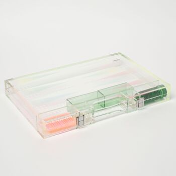 Lucite Backgammon Ombre 3