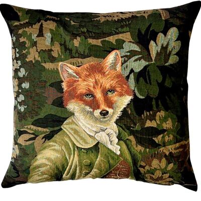 pillow cover fox verdure