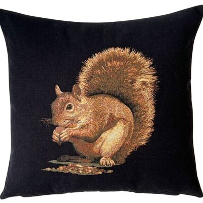 pillow cover forest squirrel