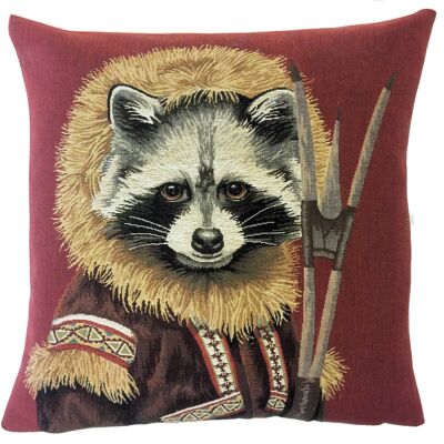 pillow cover Inuit Raccoon