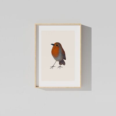 Limited edition Fine art print ROBIN