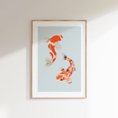 Limited edition Fine art print KOI ME CRAZY