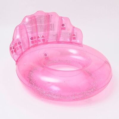 Anello da piscina di lusso Shell Bubblegum