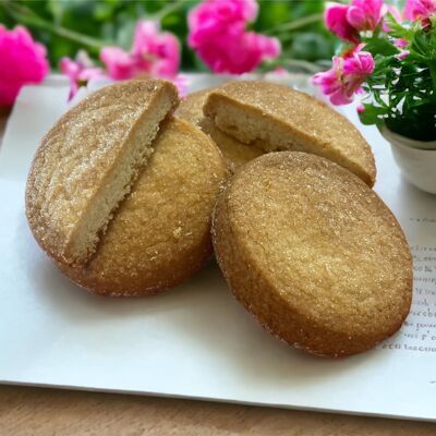 Ludivine vanilla flavor cookies (bags of 6 cookies)