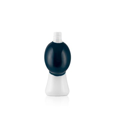 Dark blue ceramic jar with Cirulli Extra Virgin Olive Oil 500ml - Gift Idea -