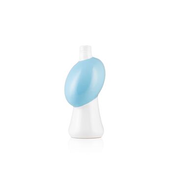 Pot en céramique bleue avec huile d'olive extra vierge Cirulli 500 ml - Idée cadeau - 2