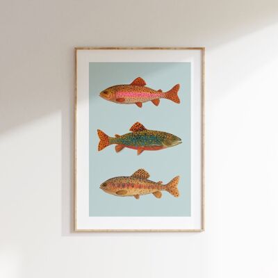 Limitierter Kunstdruck FISH FRIDAY