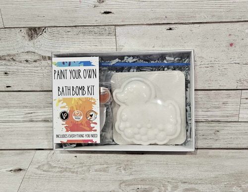 Bath Ducky Paint your own Bath Bomb Kit