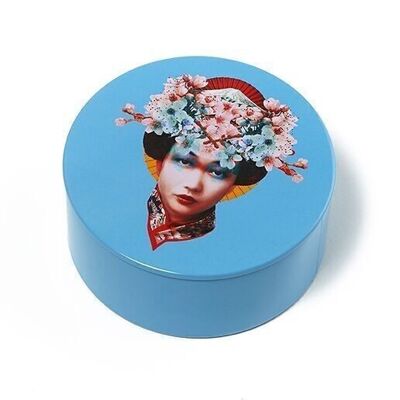Caja redonda Miss Fuji - Colección Curiosito