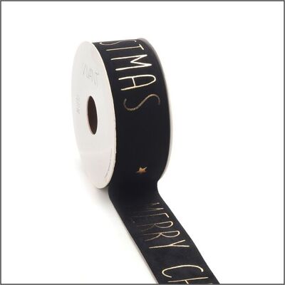 Samtband – Weihnachten – 40 mm