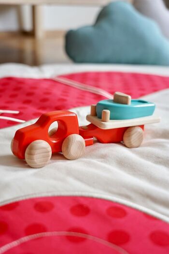 Tapis de voiture enfant "Points Rouges" 5