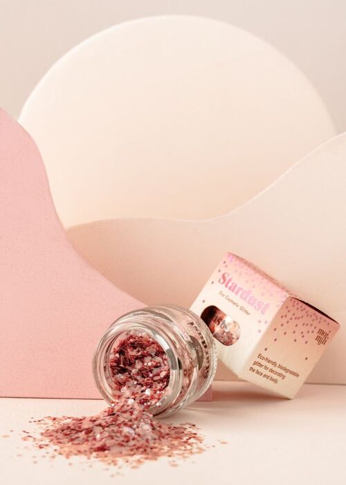 Decorative glitter "Pink Star Dust"