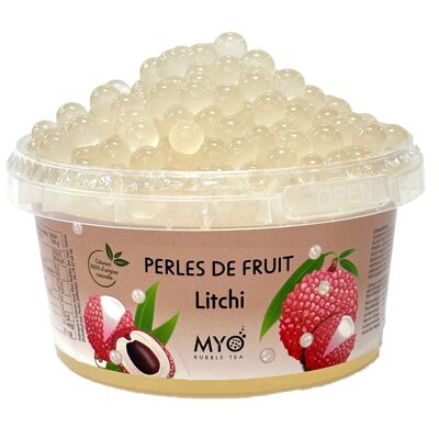 BUBBLE TEA PERLES DE FRUIT LITCHI