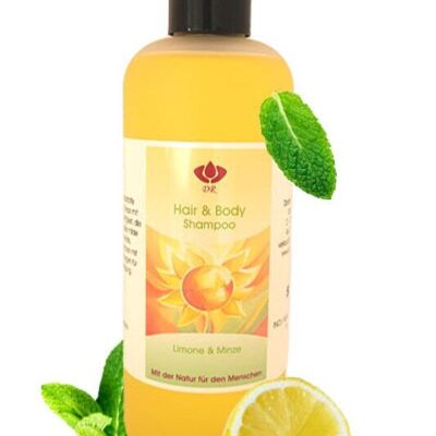 Hair & Body Shampoo-Shower Gel Lime & Mint