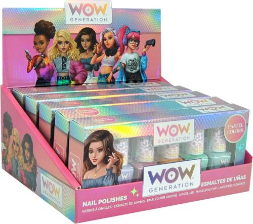 Set de 5 vernis pastel - WOW Generation