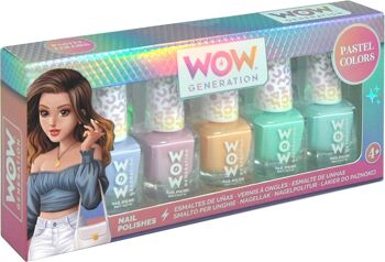 Set de 5 vernis pastel - WOW Generation 3