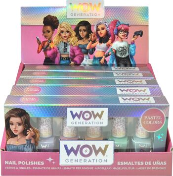 Set de 5 vernis pastel - WOW Generation 6