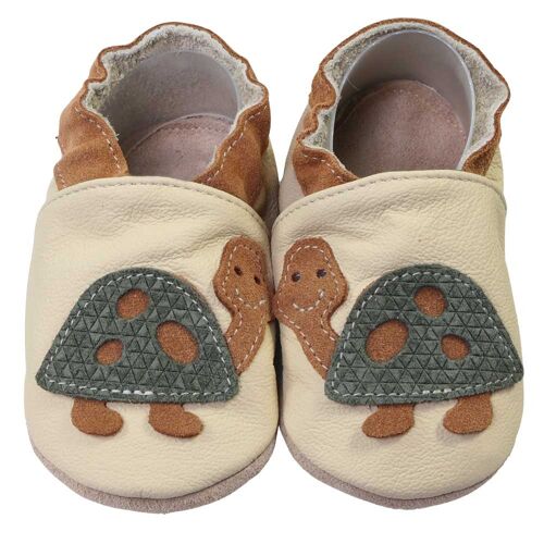 Kinderschuhe Schildkröte beige