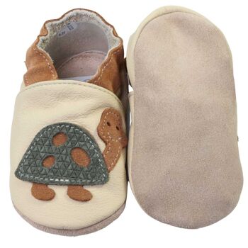 Chaussures enfant tortue beige 3