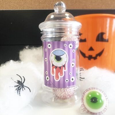 Halloween candy box - 7 dripping eyes (140g)