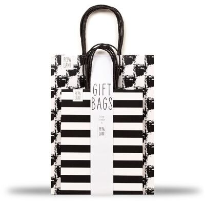 Pepa Lani giftbag set / 6 - Stripes & Blocks