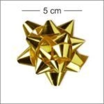 arcs - Starbow – or – 5 cm 100 pièces 2