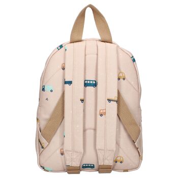 Sac à dos enfant Sweet Cuddles - Voitures beige 3