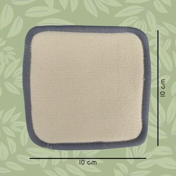 green-goose Tampons de coton réutilisables XL en coton biologique 3 couches | 5 pièces | Doux 4