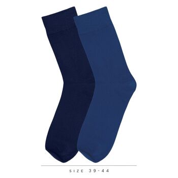 green-goose Bamboo Hommes Chaussettes Luxe | 2 paires | 39-44 2