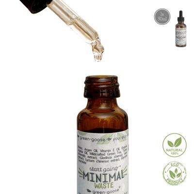 Aceite de afeitar natural de ganso verde | 30ml