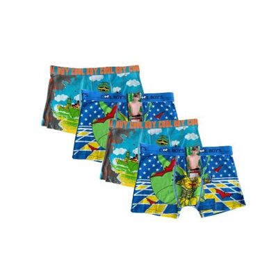 green-goose Kids Bamboe Boxershorts Cool 10-12 jaar