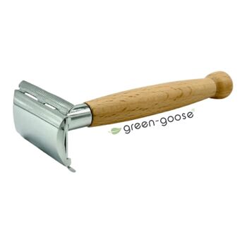 green-goose Coffret de rasage avec huile de rasage | Bambou 12