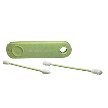 green-goose Coton-tige et applicateur de maquillage biosourcé réutilisable | Rose 5