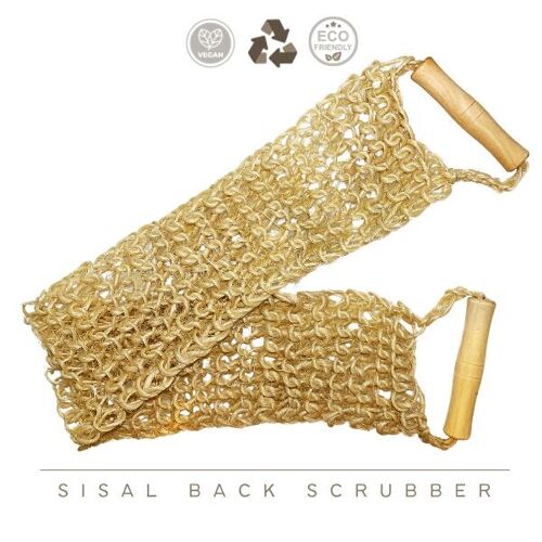 green-goose Rugscrubber Sisal Bamboe