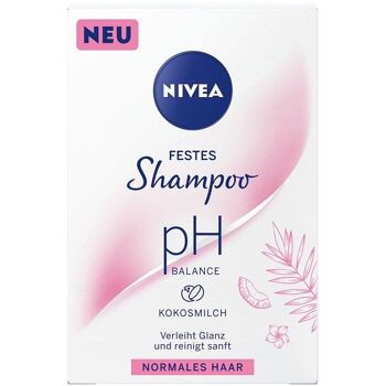 Nivea Shampoing Solide au Lait de Coco | Cheveux normaux 1