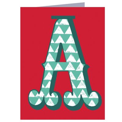 Tarjeta del alfabeto XA01 Mini A
