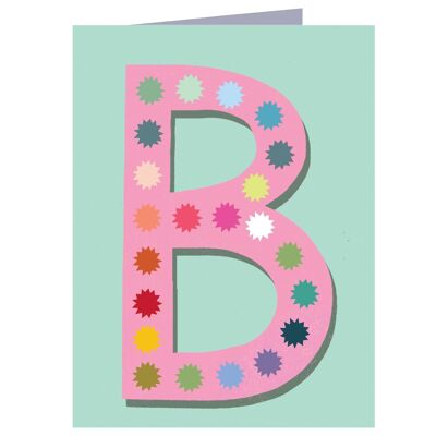 XA02 Mini B Alphabet Card