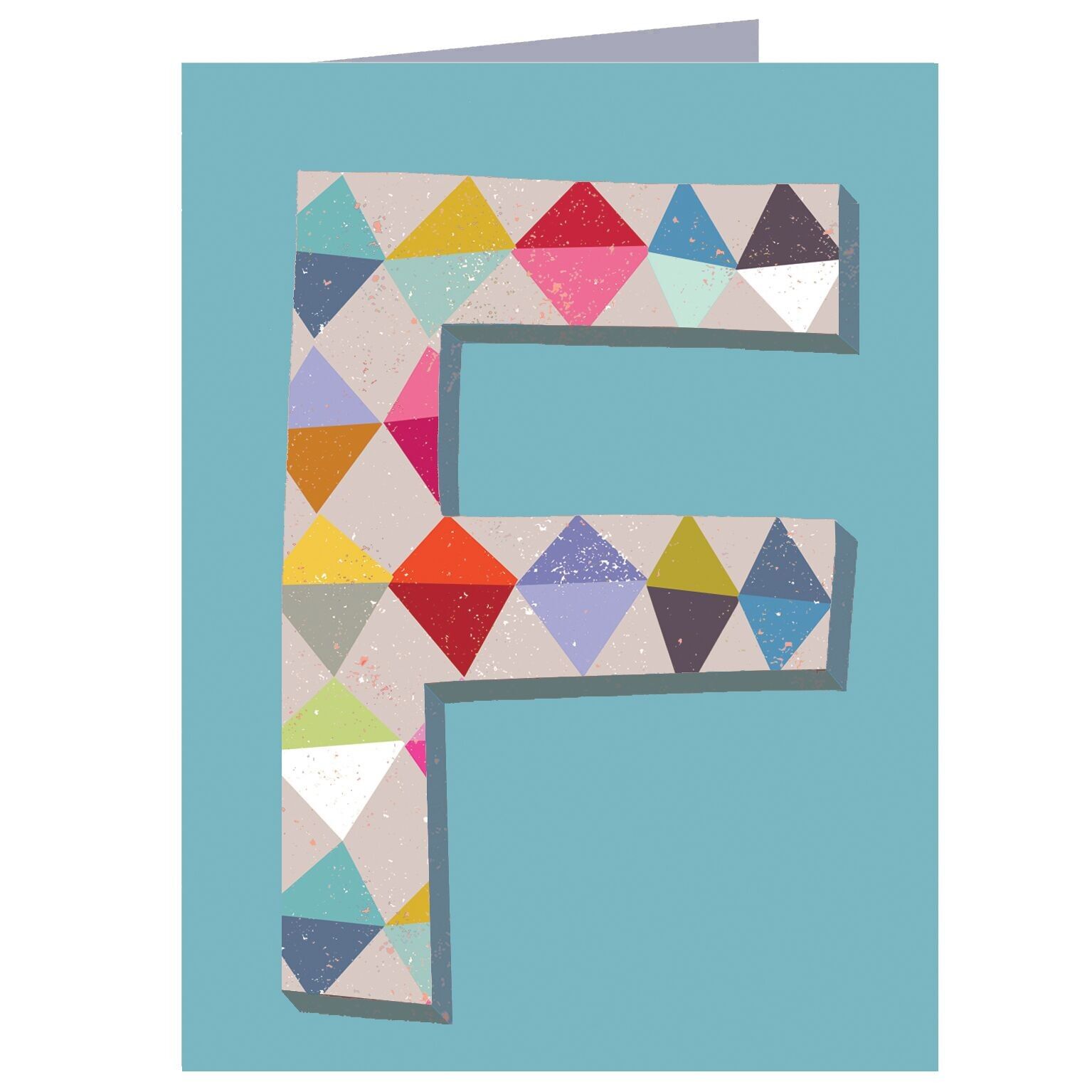 XA06 Biglietto con alfabeto Mini F