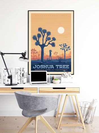 Affiche Voyage Joshua Tree National Park - Etats-Unis - 30x40 cm 6