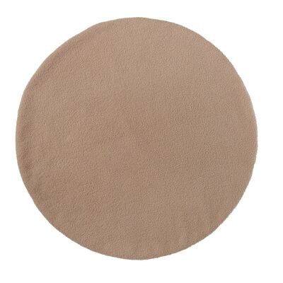 Playmat Round Teddy Beige