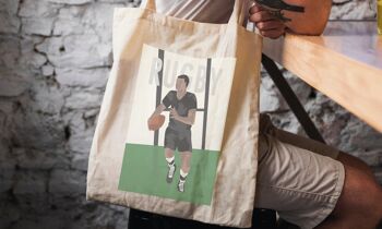 Tote bag sport ou sac "rugby vintage homme" 4