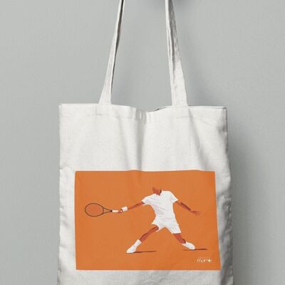 Tote bag sport ou sac "Joueur de Tennis"