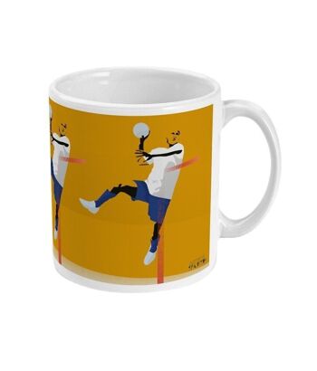 Tasse sport ou mug Handball "Martin le handballeur" - Personnalisable 4