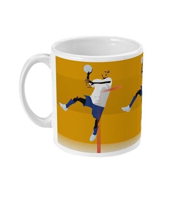 Tasse sport ou mug Handball "Martin le handballeur" - Personnalisable 7