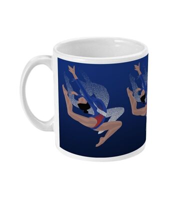 Tasse sport ou mug Gymnastique "Tatiana la gymnaste" - Personnalisable 3