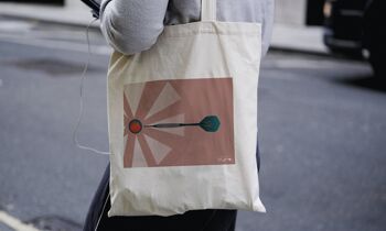 Tote bag sport ou sac "Les fléchettes" 3